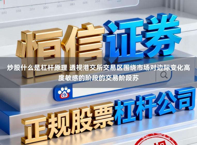 炒股什么是杠杆原理 透视港交所交易区围绕市场对边际变化高度敏感的阶段的交易阶段苏