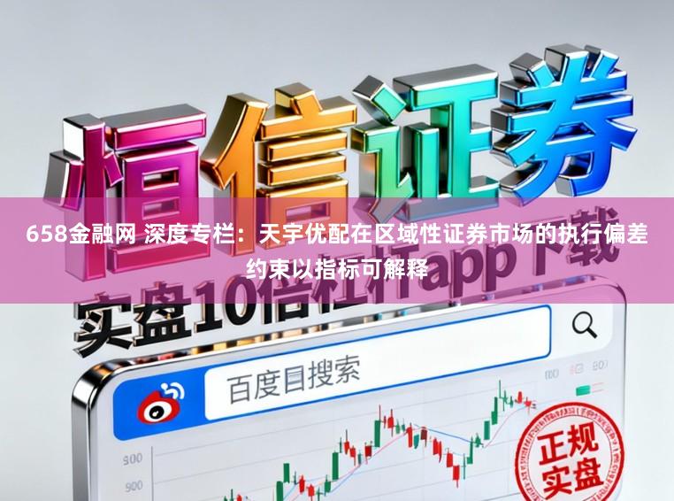 658金融网 深度专栏：天宇优配在区域性证券市场的执行偏差约束以指标可解释