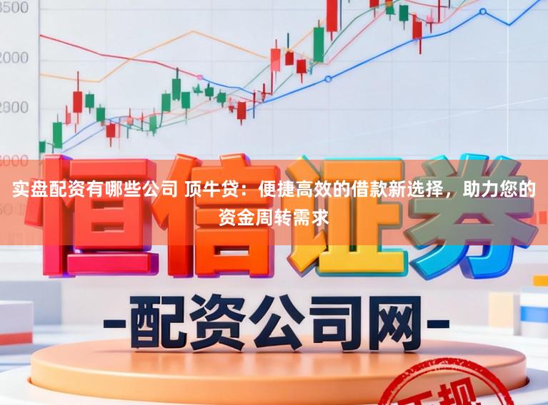 实盘配资有哪些公司 顶牛贷:便捷高效的借款新选择,助力您的资金周转需求