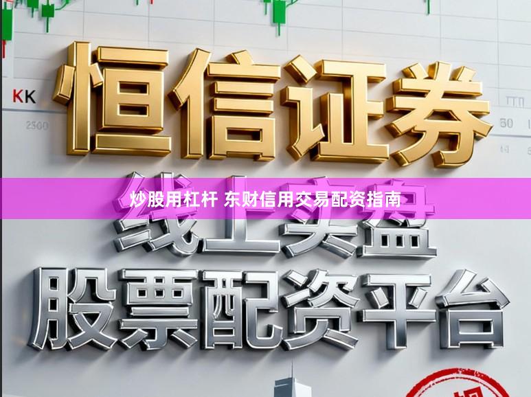 炒股用杠杆 东财信用交易配资指南