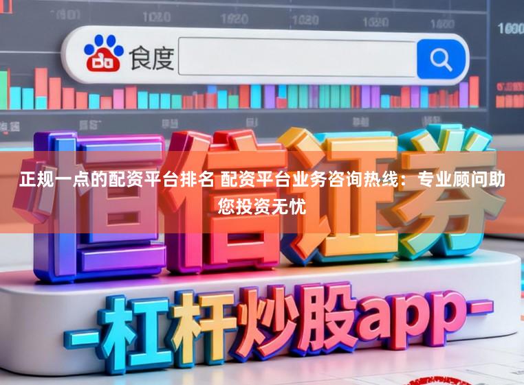 正规一点的配资平台排名 配资平台业务咨询热线：专业顾问助您投资无忧